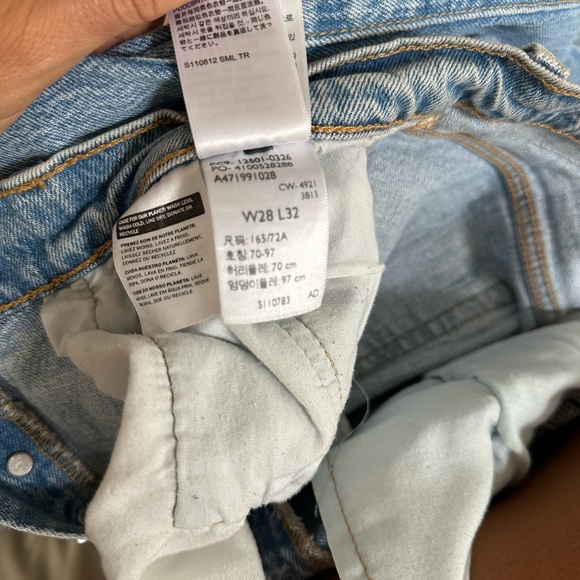 Levi's Men's Light Blue Straight Jeans - Picture 6 of 6